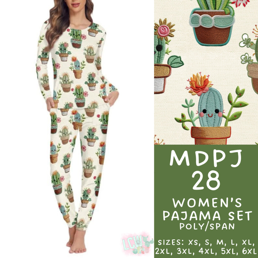 Preorder Custom Pyjama Sets - MDPJ28 - Closes 19 Mar - ETA late May 2025 Pyjamas