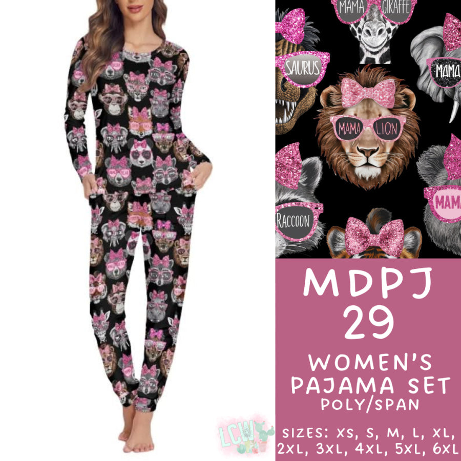 Preorder Custom Pyjama Sets - MDPJ29 - Closes 19 Mar - ETA late May 2025 Pyjamas