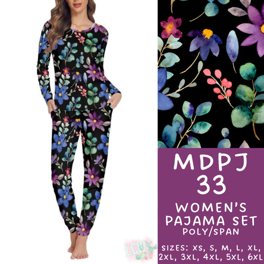 Preorder Custom Pyjama Sets - MDPJ33 - Closes 19 Mar - ETA late May 2025 Pyjamas