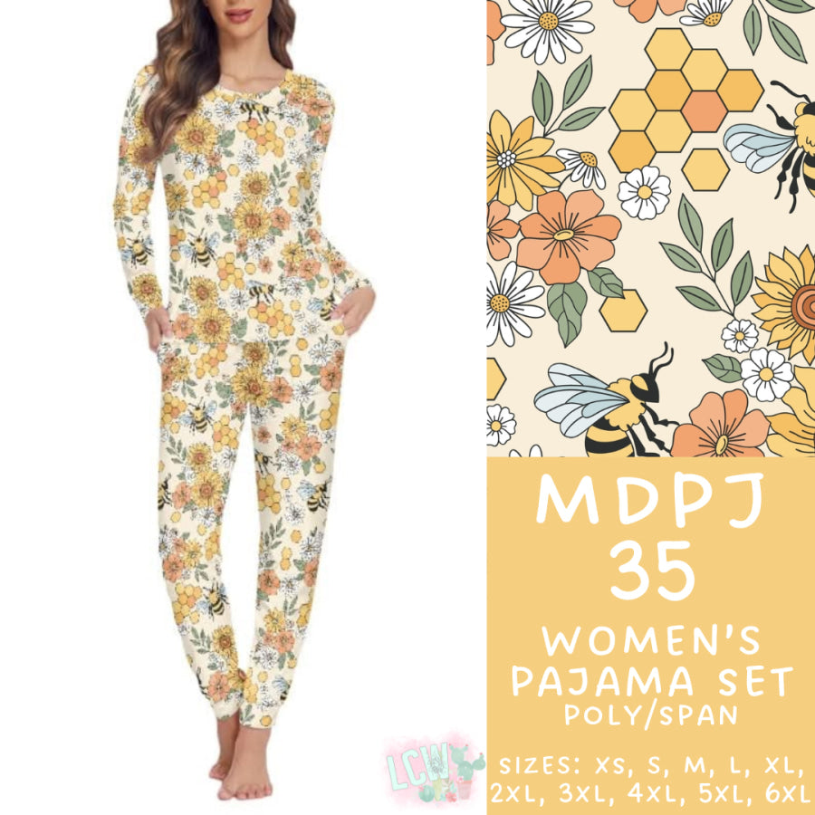 Preorder Custom Pyjama Sets - MDPJ35 - Closes 19 Mar - ETA late May 2025 Pyjamas