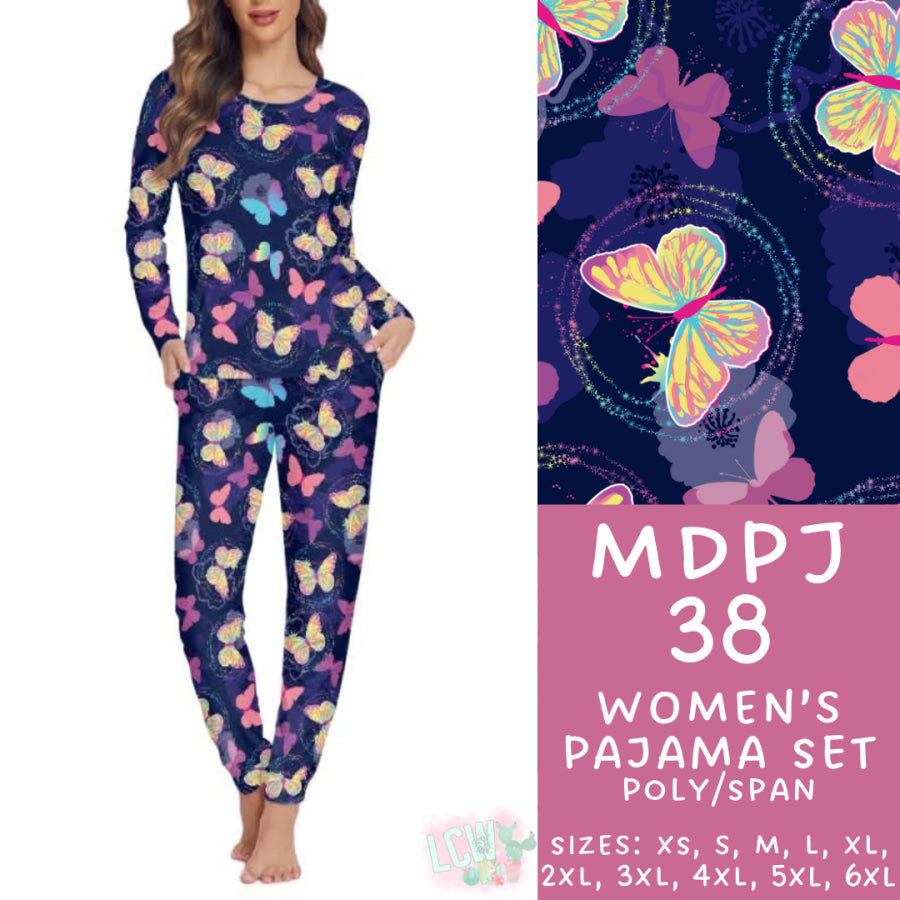 Preorder Custom Pyjama Sets - MDPJ38 - Closes 19 Mar - ETA late May 2025 Pyjamas