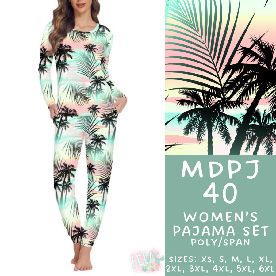 Preorder Custom Pyjama Sets - MDPJ40 - Closes 19 Mar - ETA late May 2025 Pyjamas