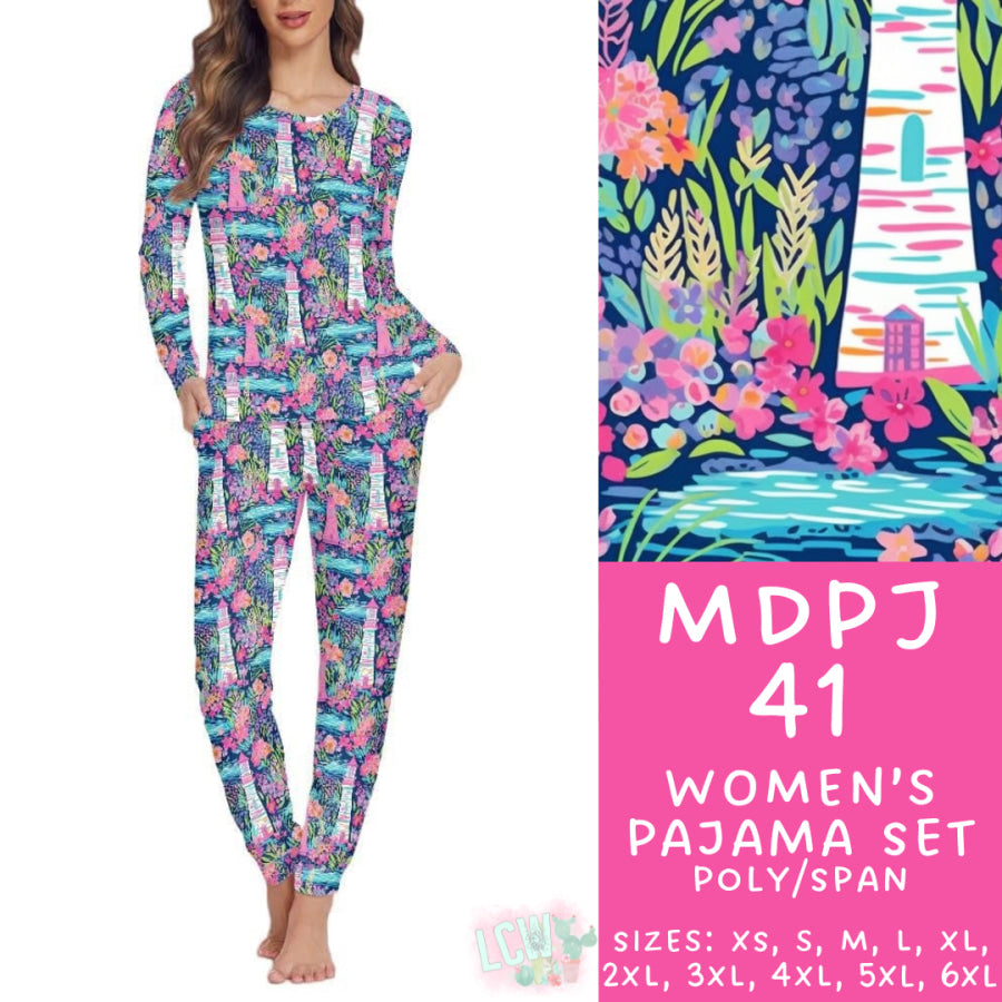 Preorder Custom Pyjama Sets - MDPJ41 - Closes 19 Mar - ETA late May 2025 Pyjamas