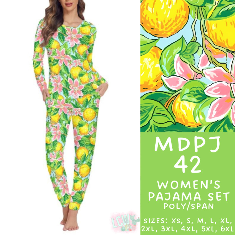 Preorder Custom Pyjama Sets - MDPJ42 - Closes 19 Mar - ETA late May 2025 Pyjamas