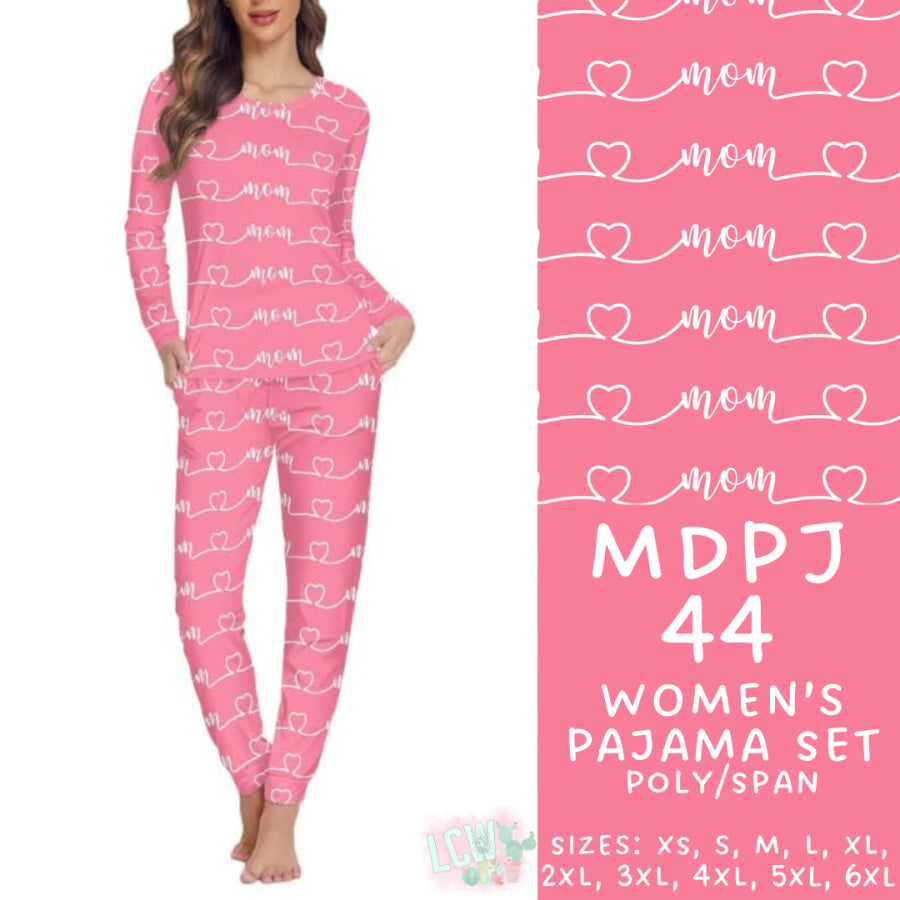 Preorder Custom Pyjama Sets - MDPJ44 - Closes 19 Mar - ETA late May 2025 Pyjamas