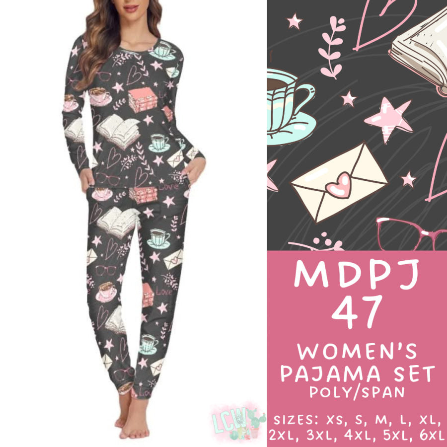 Preorder Custom Pyjama Sets - MDPJ47 - Closes 19 Mar - ETA late May 2025 Pyjamas