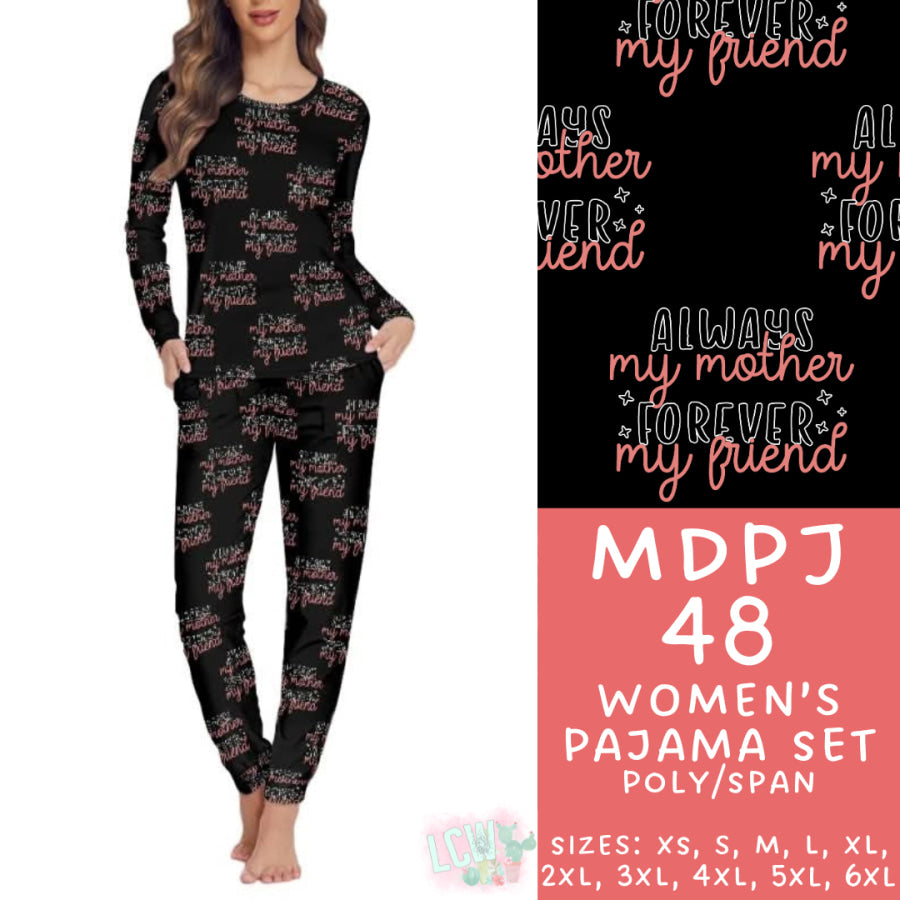 Preorder Custom Pyjama Sets - MDPJ48 - Closes 19 Mar - ETA late May 2025 Pyjamas