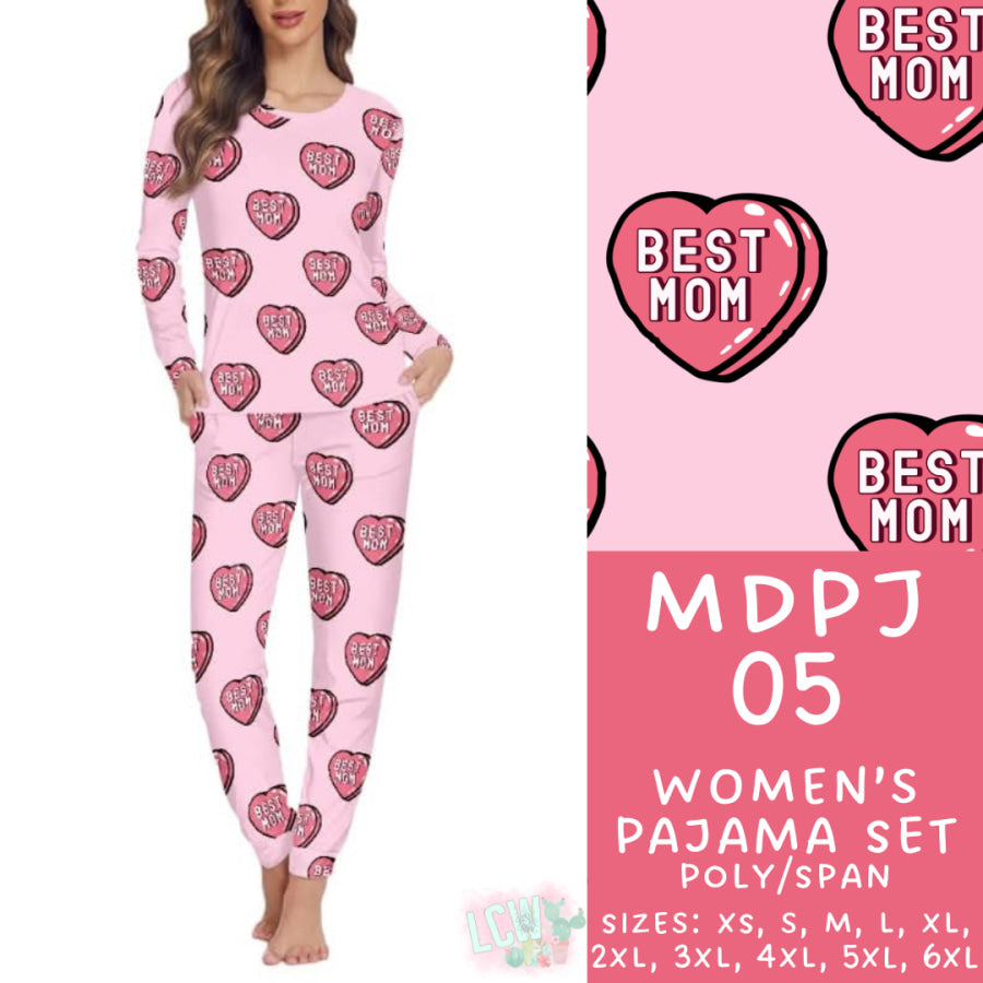 Preorder Custom Pyjama Sets - MDPJ5 - Closes 19 Mar - ETA late May 2025 Pyjamas