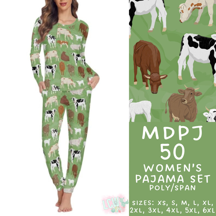 Preorder Custom Pyjama Sets - MDPJ50 - Closes 19 Mar - ETA late May 2025 Pyjamas