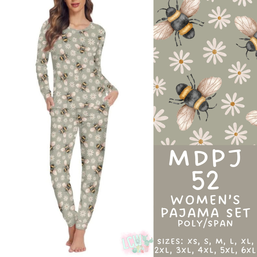 Preorder Custom Pyjama Sets - MDPJ52 - Closes 19 Mar - ETA late May 2025 Pyjamas