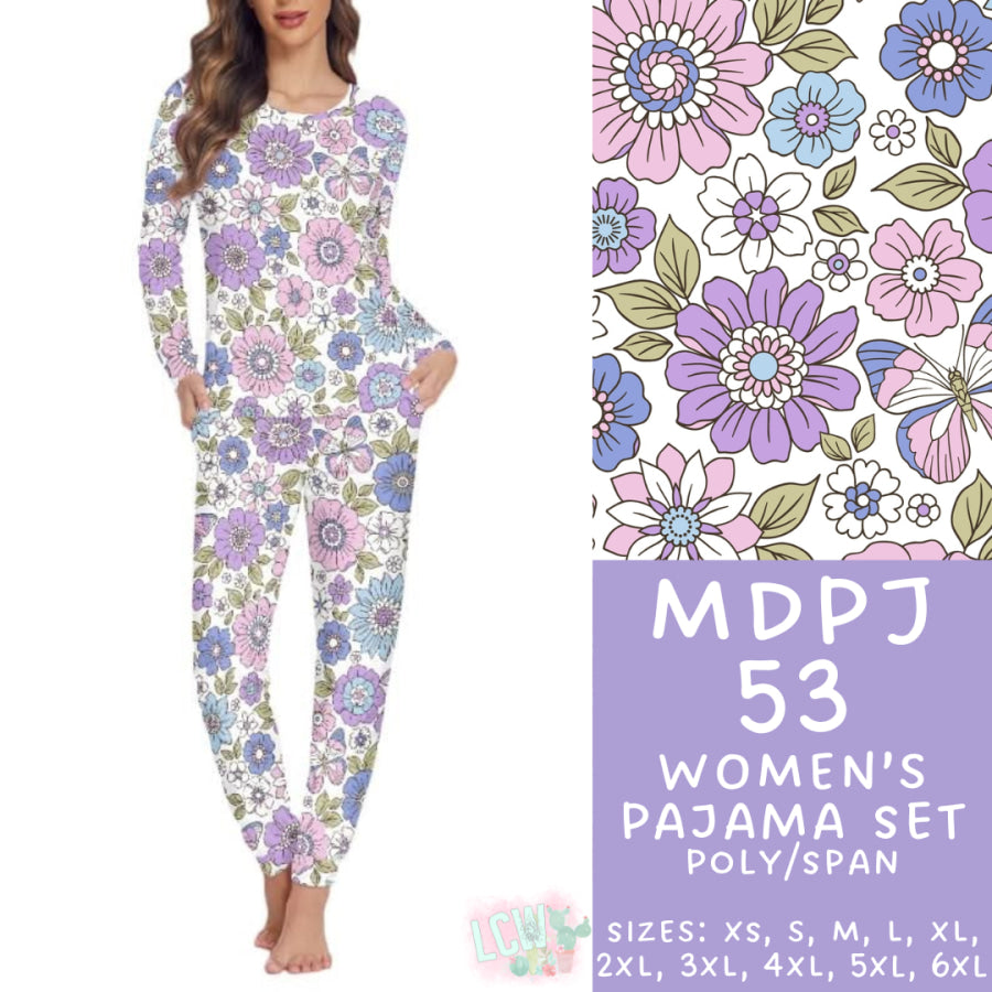 Preorder Custom Pyjama Sets - MDPJ53 - Closes 19 Mar - ETA late May 2025 Pyjamas