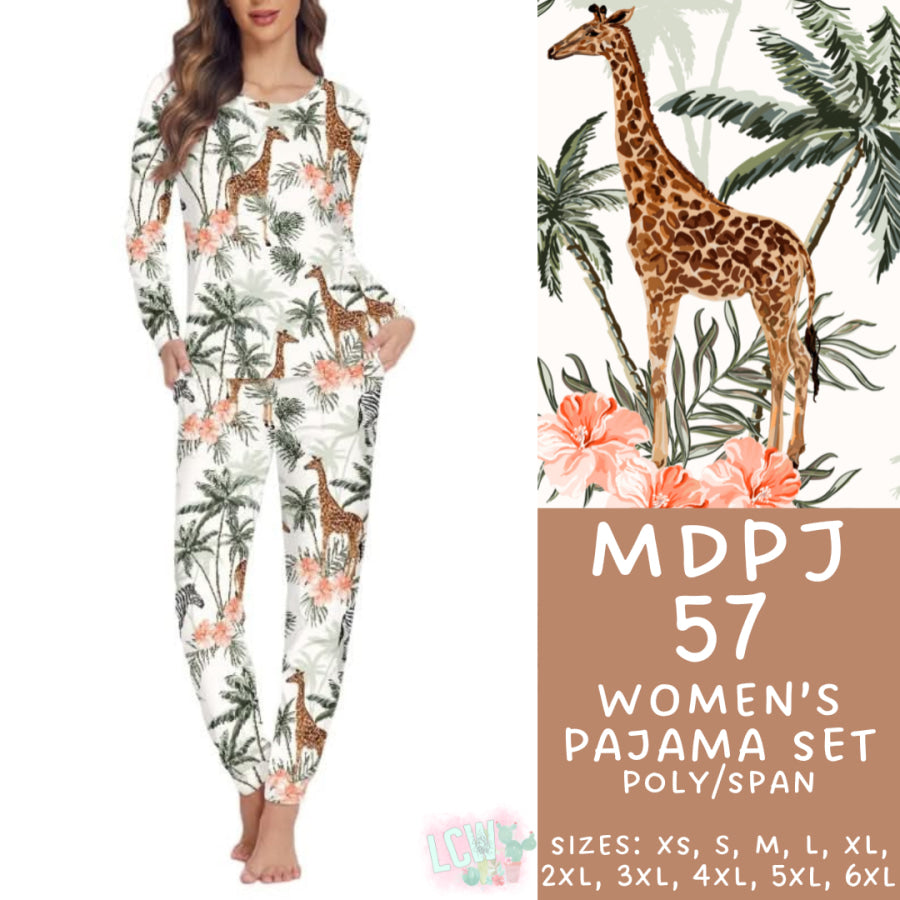 Preorder Custom Pyjama Sets - MDPJ57 - Closes 19 Mar - ETA late May 2025 Pyjamas