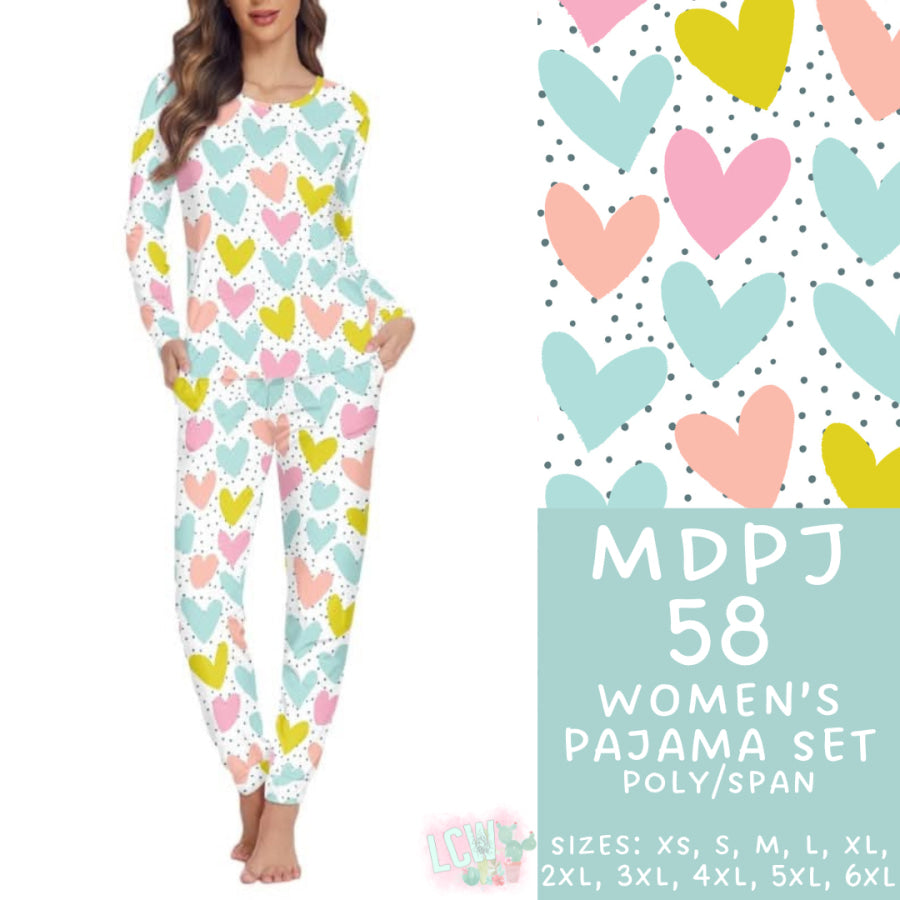 Preorder Custom Pyjama Sets - MDPJ58 - Closes 19 Mar - ETA late May 2025 Pyjamas