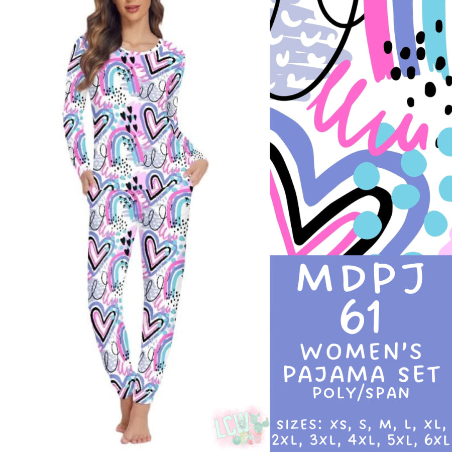 Preorder Custom Pyjama Sets - MDPJ61 - Closes 19 Mar - ETA late May 2025 Pyjamas