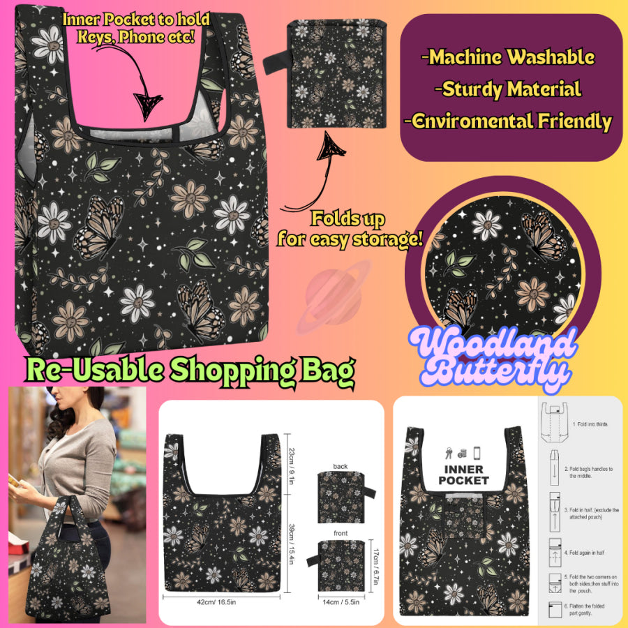 Preorder Custom Reusable Shopping Bags - Closes 17 Jan - ETA late Apr 2025 Shopping Tote