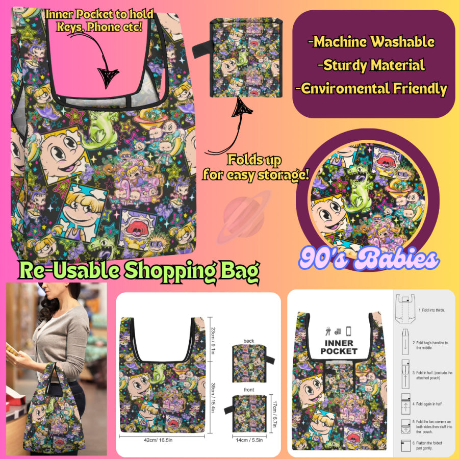 Preorder Custom Reusable Shopping Bags - Closes 17 Jan - ETA late Apr 2025 Shopping Tote