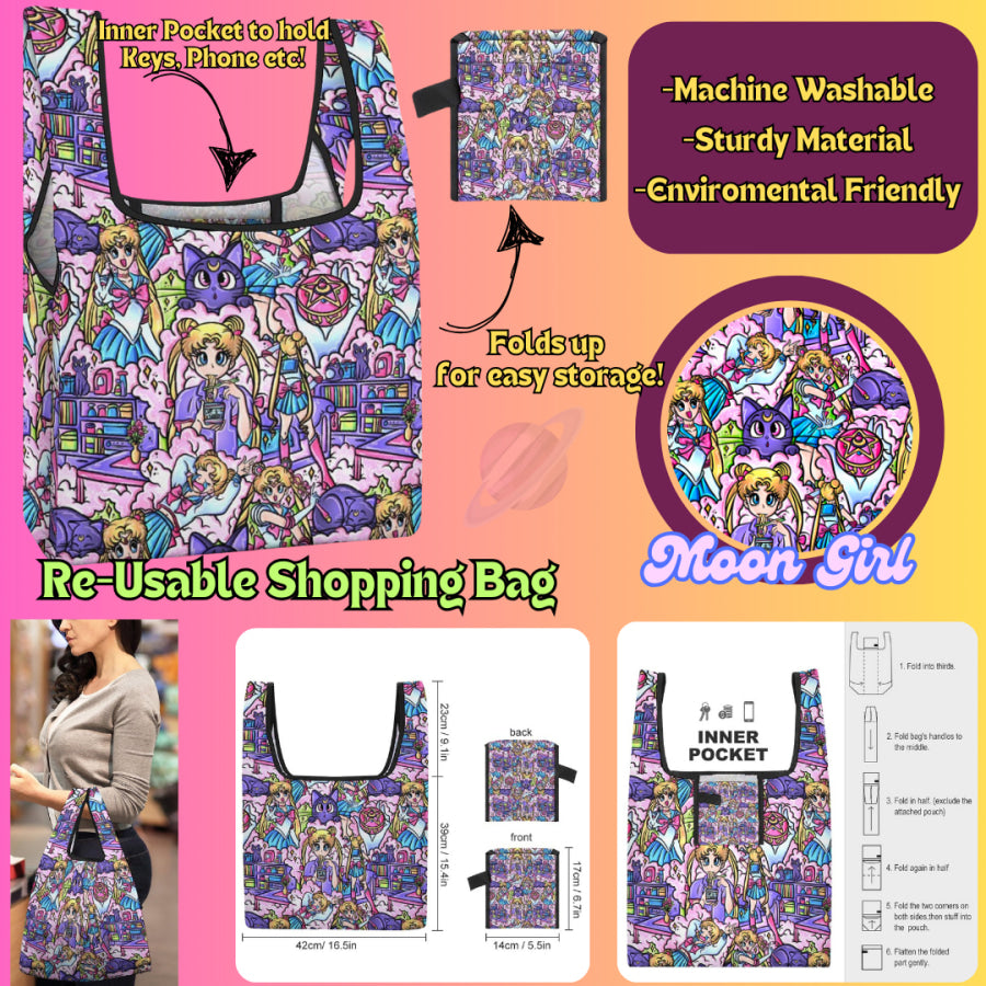 Preorder Custom Reusable Shopping Bags - Closes 17 Jan - ETA late Apr 2025 Shopping Tote