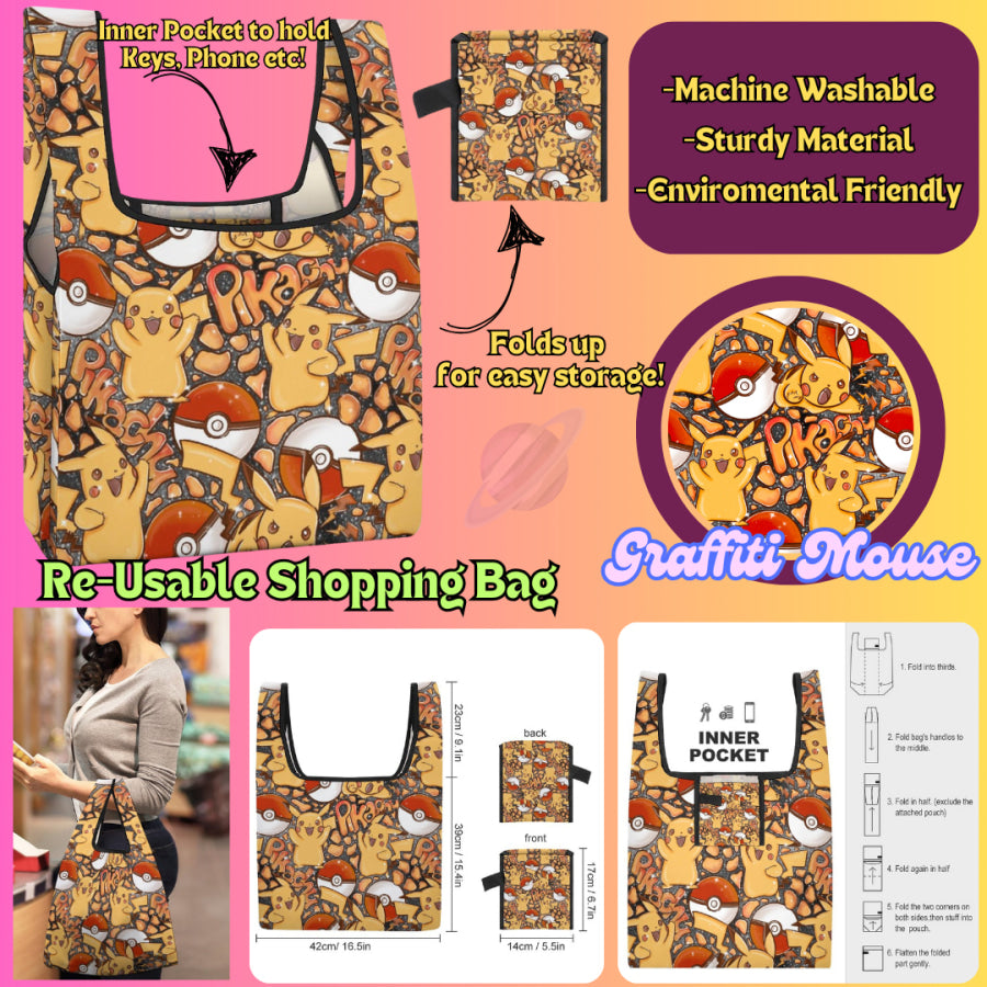 Preorder Custom Reusable Shopping Bags - Closes 17 Jan - ETA late Apr 2025 Shopping Tote