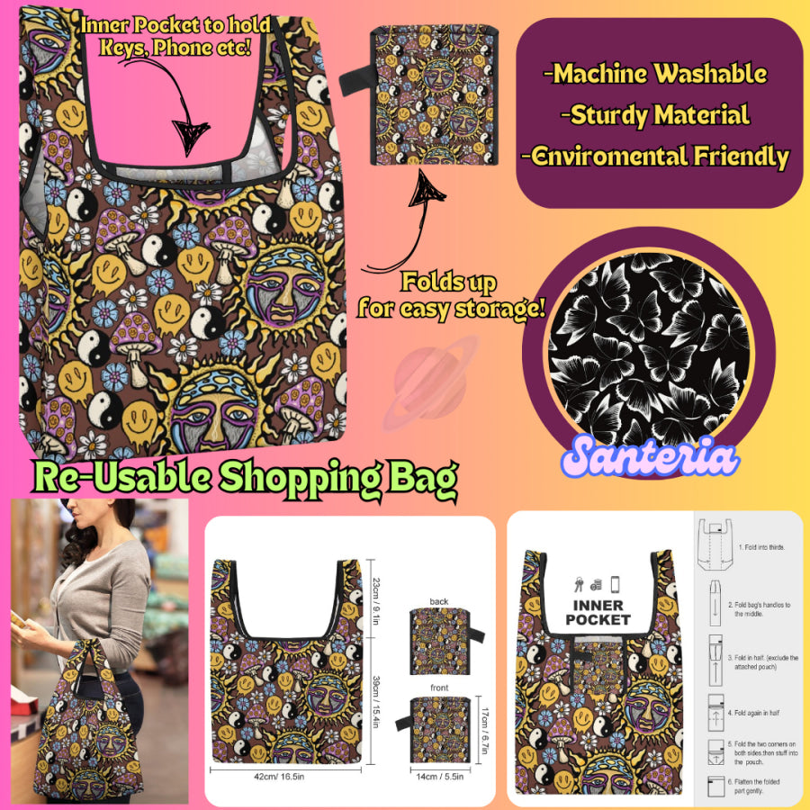 Preorder Custom Reusable Shopping Bags - Closes 17 Jan - ETA late Apr 2025 Shopping Tote