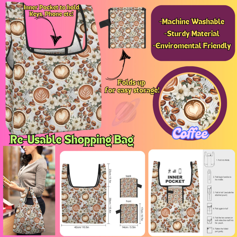 Preorder Custom Reusable Shopping Bags - Closes 17 Jan - ETA late Apr 2025 Shopping Tote