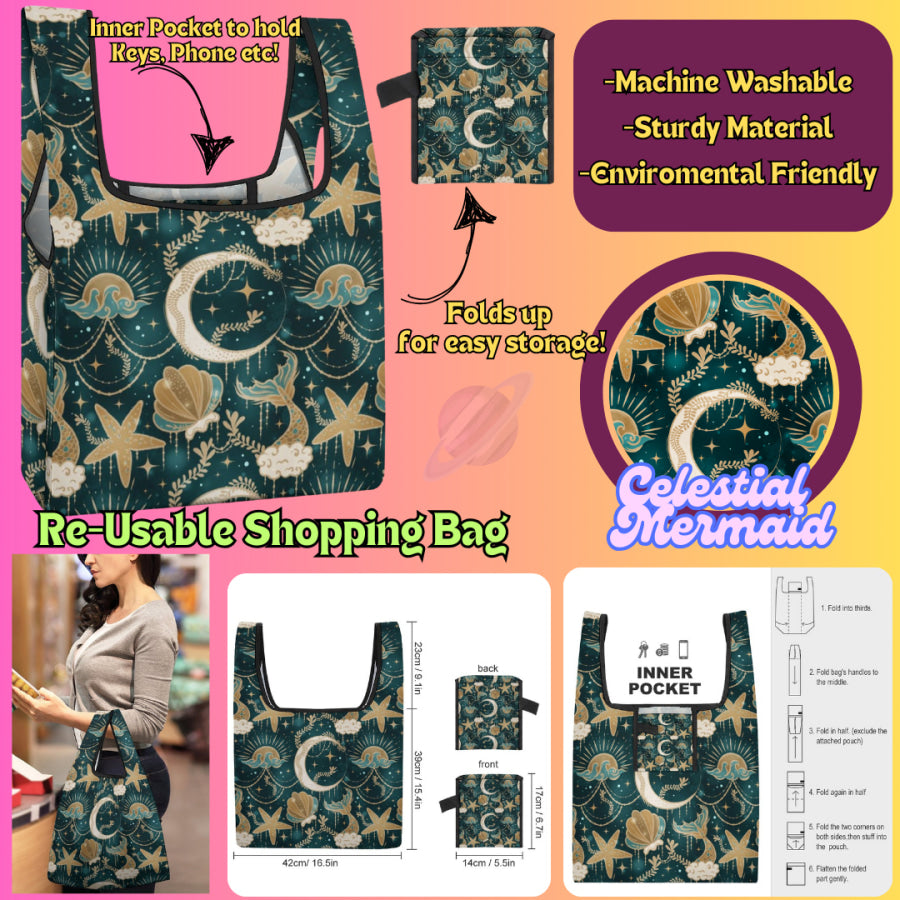 Preorder Custom Reusable Shopping Bags - Closes 17 Jan - ETA late Apr 2025 Shopping Tote