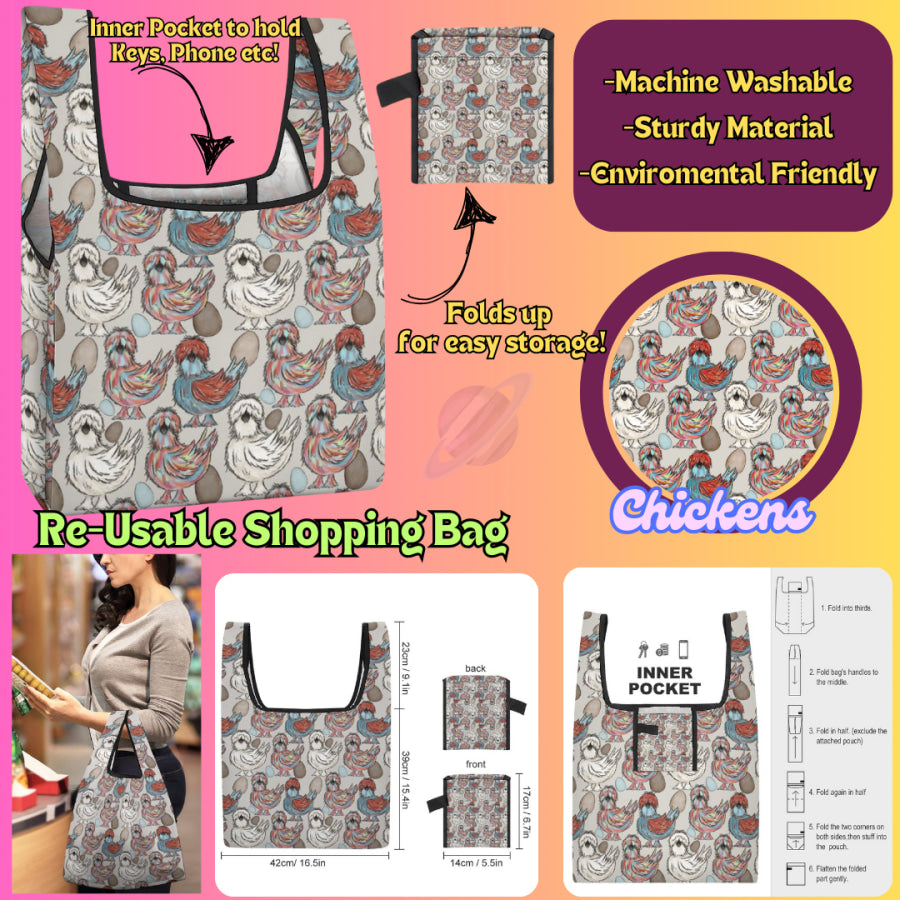 Preorder Custom Reusable Shopping Bags - Closes 17 Jan - ETA late Apr 2025 Shopping Tote