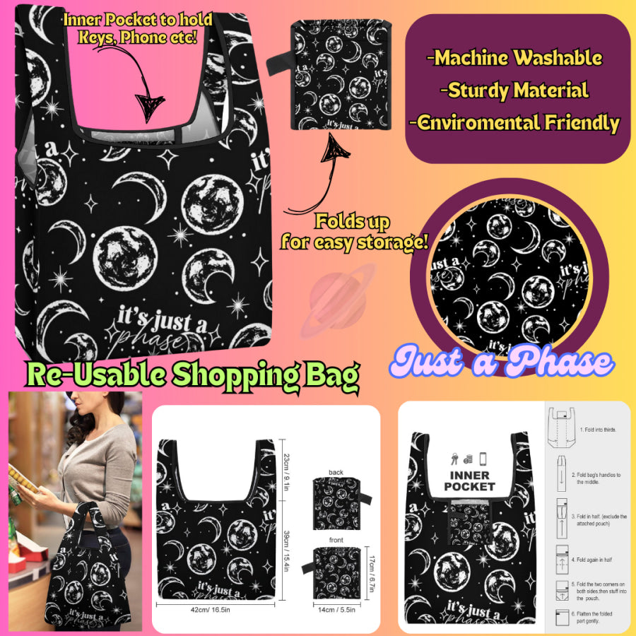 Preorder Custom Reusable Shopping Bags - Closes 17 Jan - ETA late Apr 2025 Shopping Tote