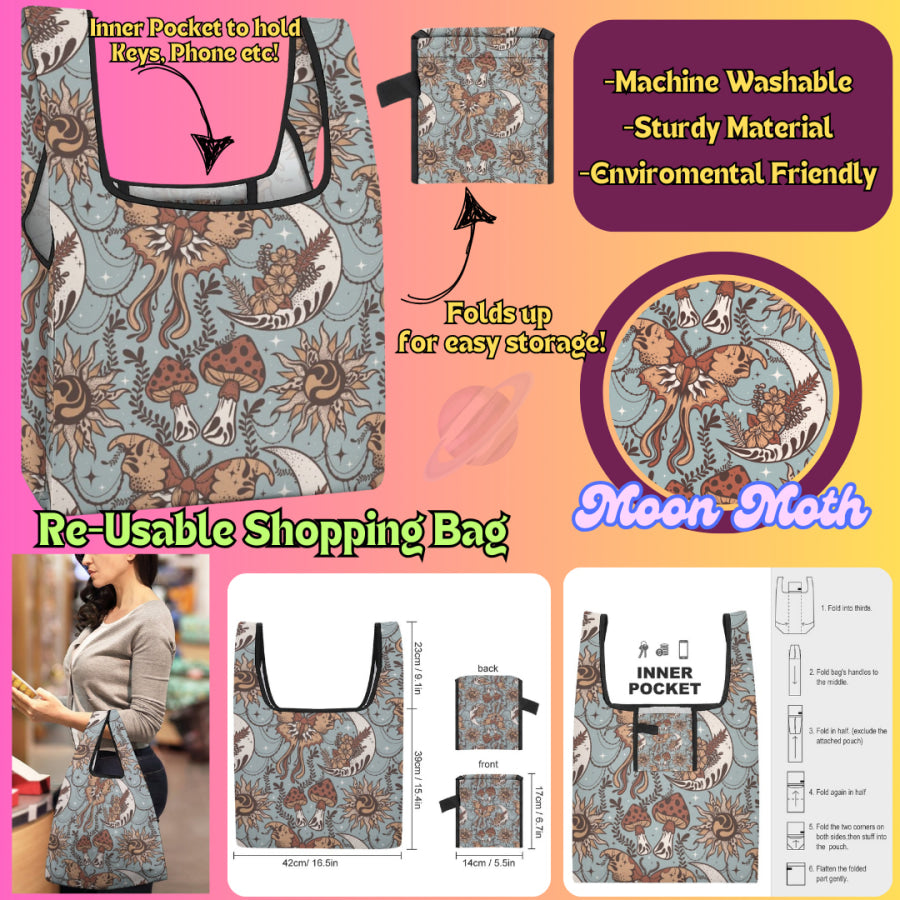 Preorder Custom Reusable Shopping Bags - Closes 17 Jan - ETA late Apr 2025 Shopping Tote