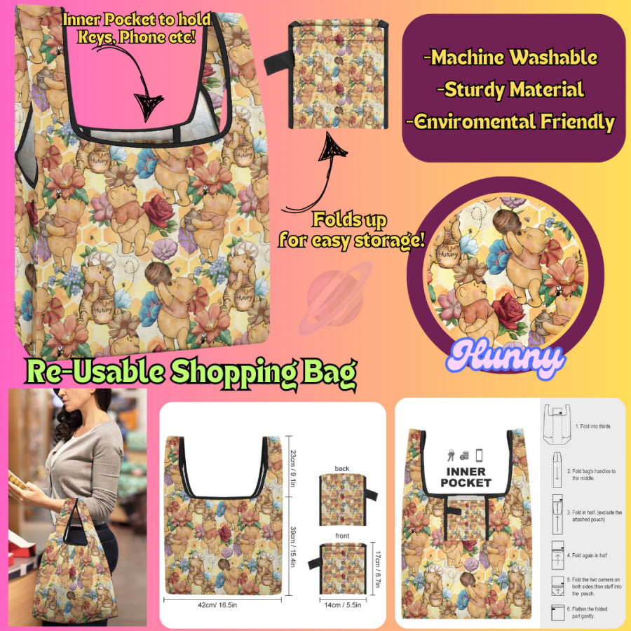 Preorder Custom Reusable Shopping Bags - Closes 17 Jan - ETA late Apr 2025 Shopping Tote