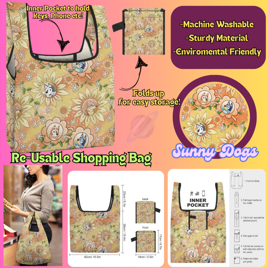 Preorder Custom Reusable Shopping Bags - Closes 17 Jan - ETA late Apr 2025 Shopping Tote