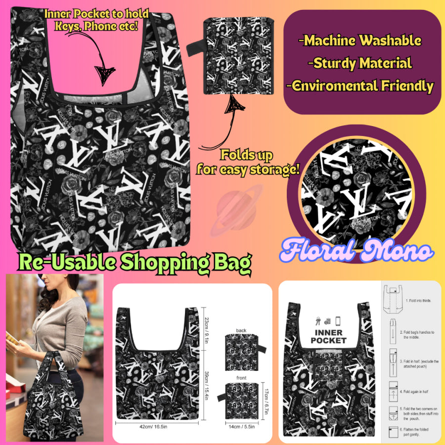 Preorder Custom Reusable Shopping Bags - Closes 17 Jan - ETA late Apr 2025 Shopping Tote