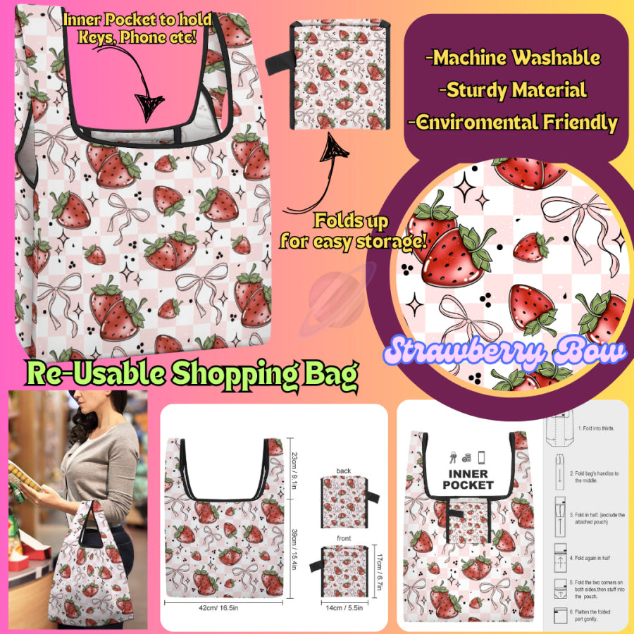 Preorder Custom Reusable Shopping Bags - Closes 29 Jun - ETA late Sep 2025 Shopping Tote