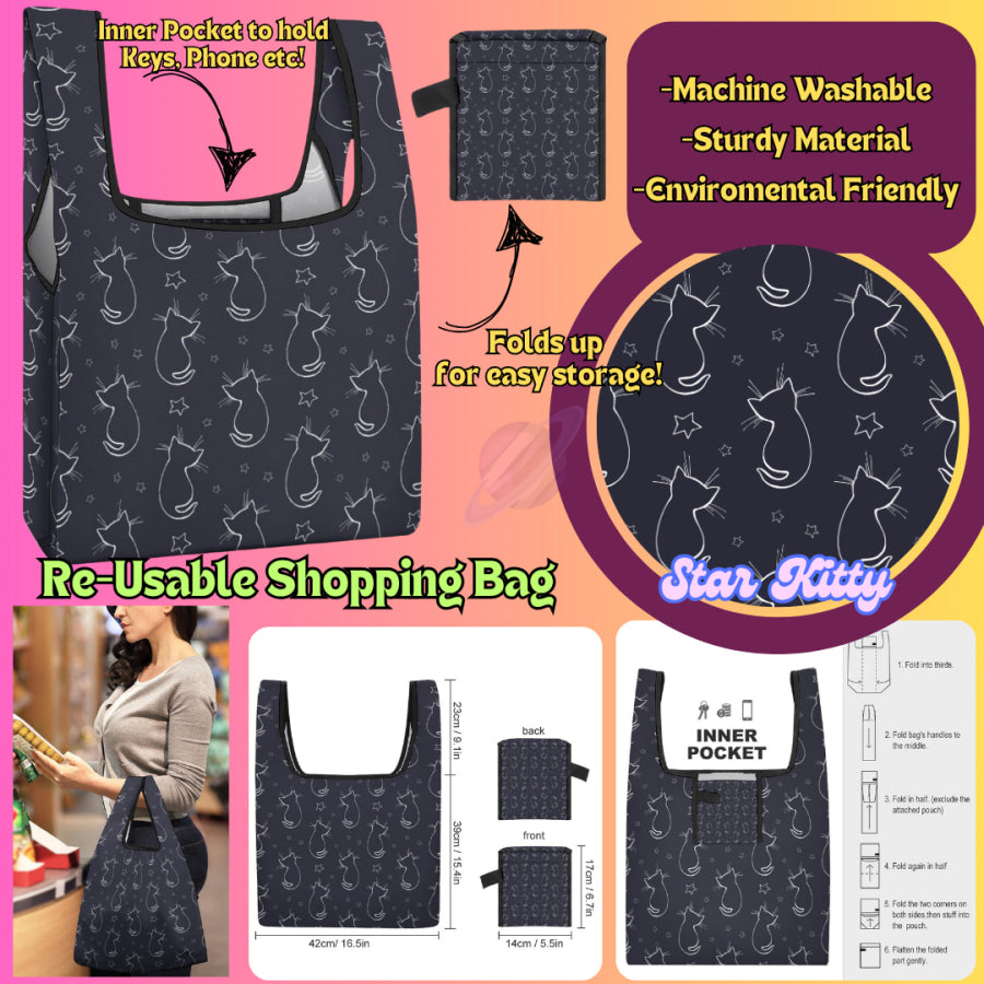 Preorder Custom Reusable Shopping Bags - Closes 29 Jun - ETA late Sep 2025 Shopping Tote