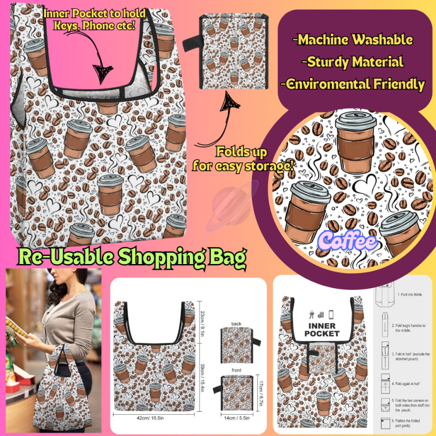 Preorder Custom Reusable Shopping Bags - Closes 29 Jun - ETA late Sep 2025 Shopping Tote