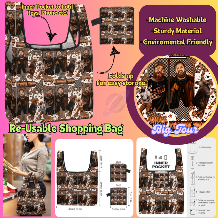 Preorder Custom Reusable Shopping Bags - Closes 29 Jun - ETA late Sep 2025 Shopping Tote