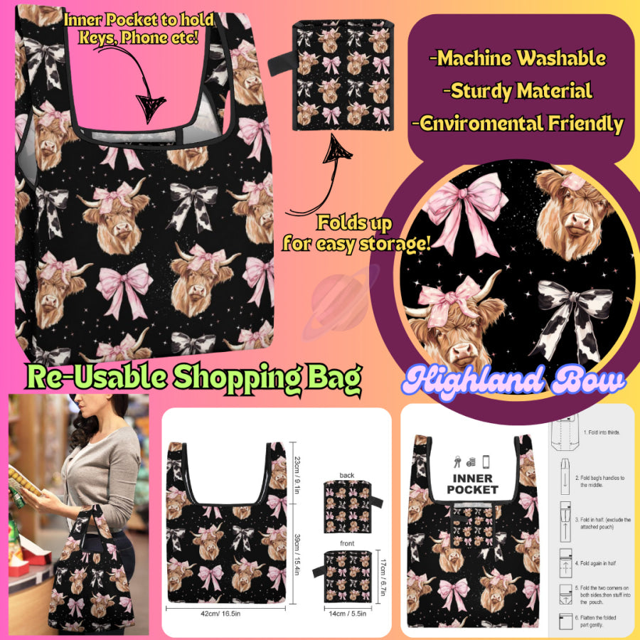Preorder Custom Reusable Shopping Bags - Closes 29 Jun - ETA late Sep 2025 Shopping Tote