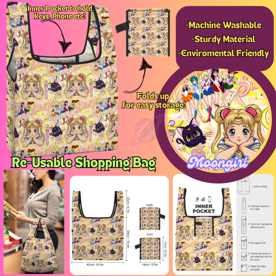 Preorder Custom Reusable Shopping Bags - Closes 29 Jun - ETA late Sep 2025 Shopping Tote