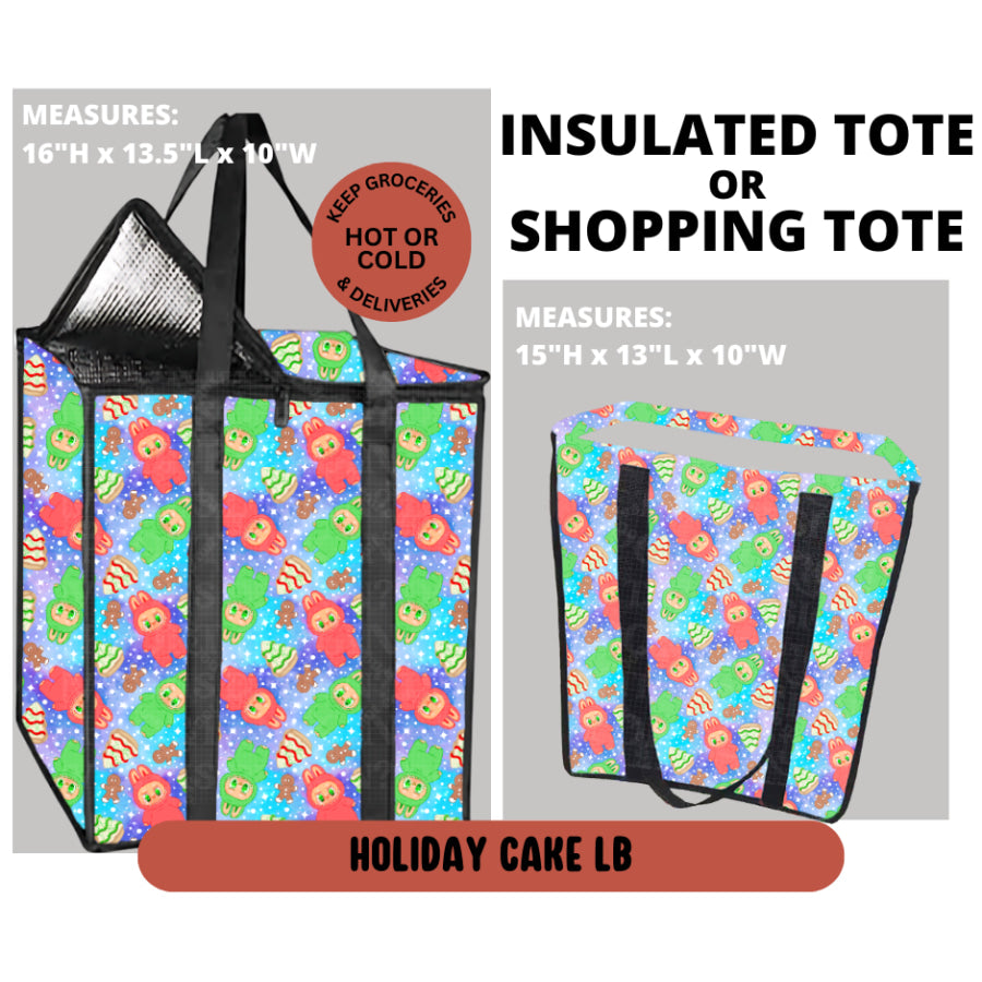 Preorder Custom Shopping Totes Closes 11 Sep ETA early Jan 2026 Insulated Tote