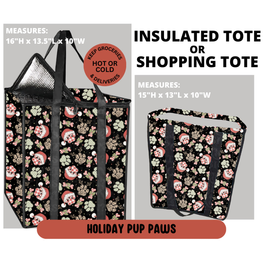 Preorder Custom Shopping Totes Closes 11 Sep ETA early Jan 2026 Insulated Tote