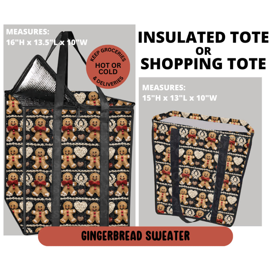 Preorder Custom Shopping Totes Closes 11 Sep ETA early Jan 2026 Insulated Tote