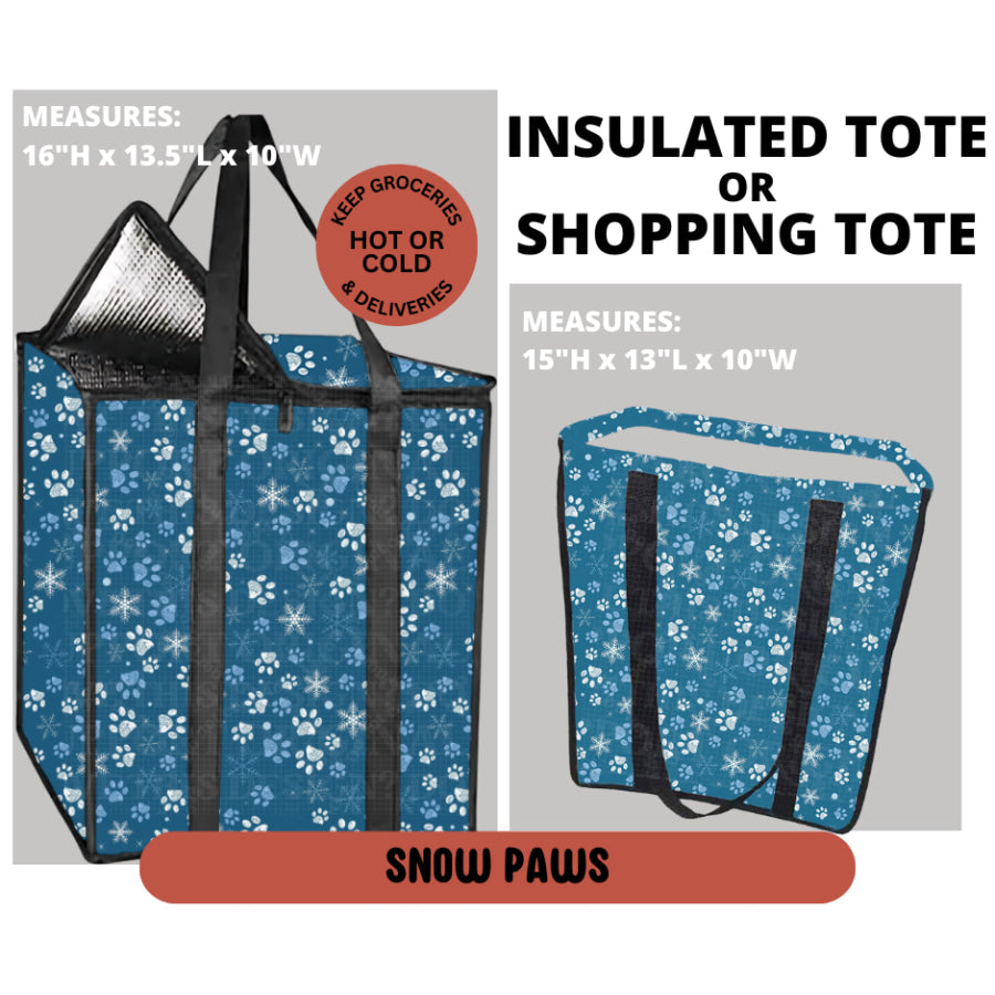 Preorder Custom Shopping Totes Closes 11 Sep ETA early Jan 2026 Insulated Tote