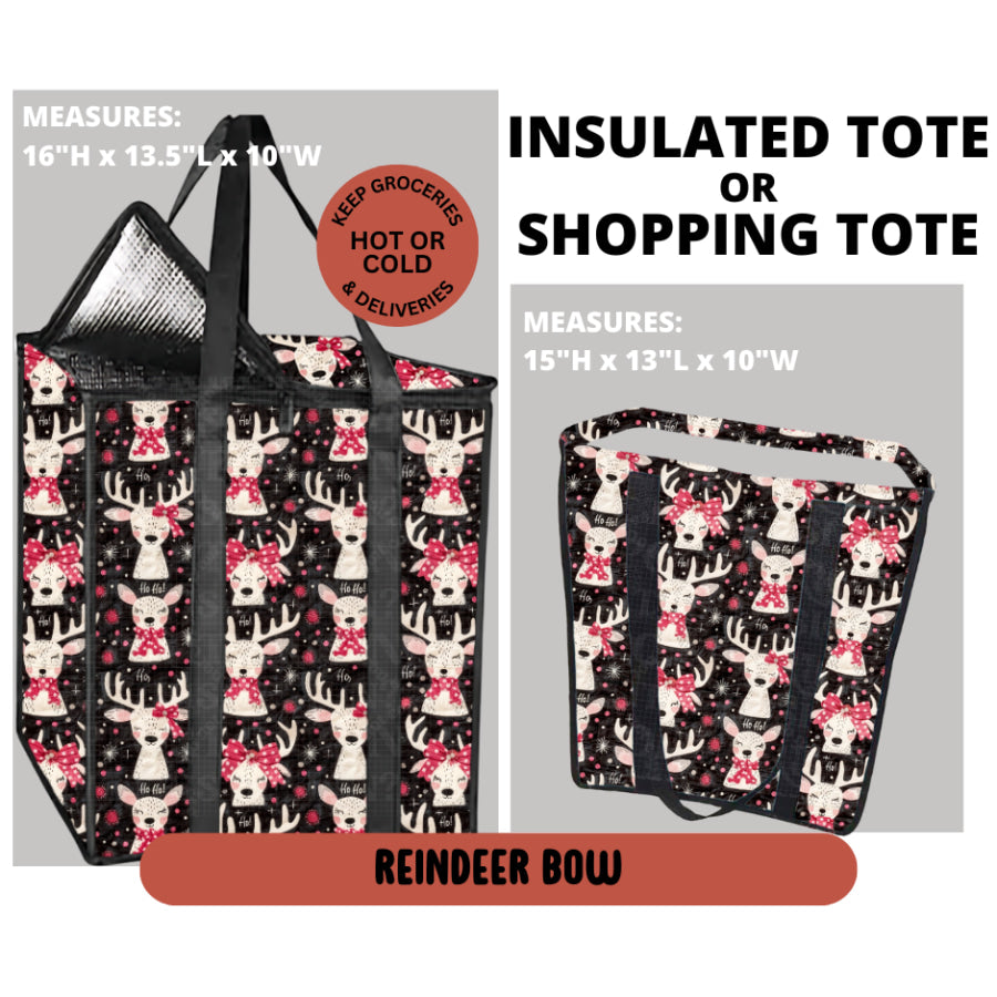 Preorder Custom Shopping Totes Closes 11 Sep ETA early Jan 2026 Insulated Tote