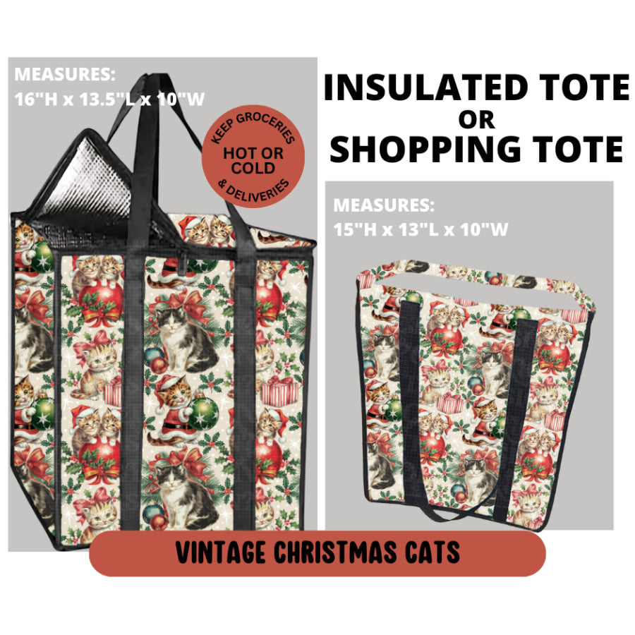 Preorder Custom Shopping Totes Closes 11 Sep ETA early Jan 2026 Insulated Tote