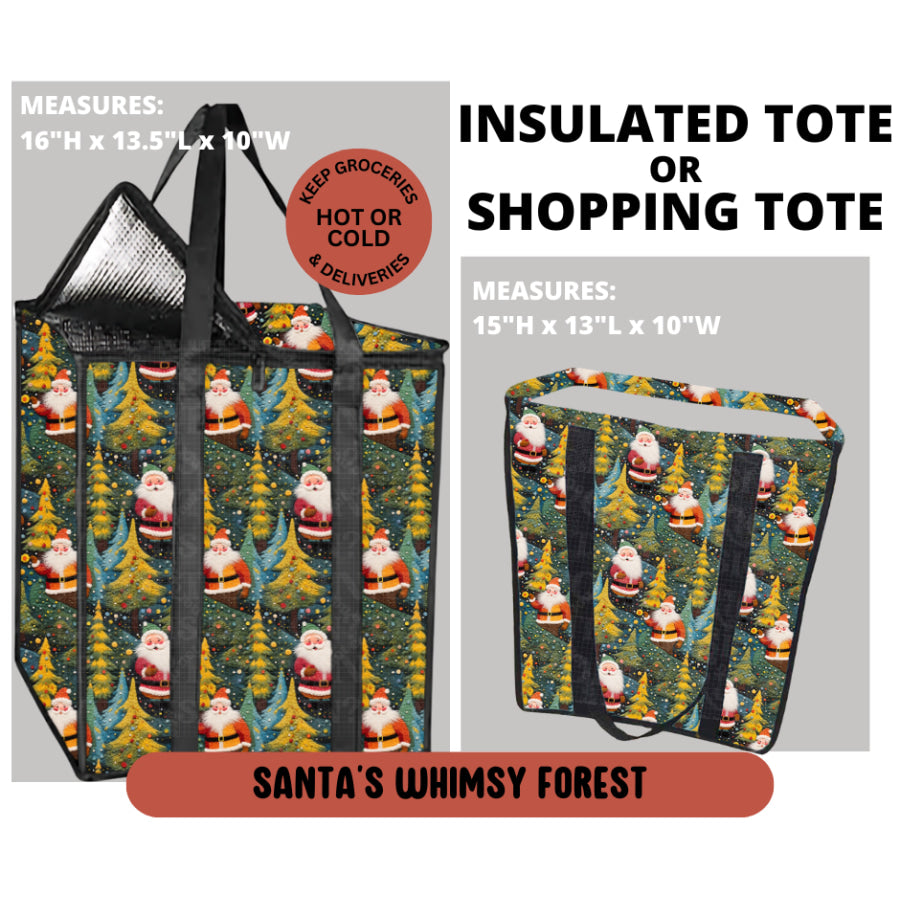 Preorder Custom Shopping Totes Closes 11 Sep ETA early Jan 2026 Insulated Tote
