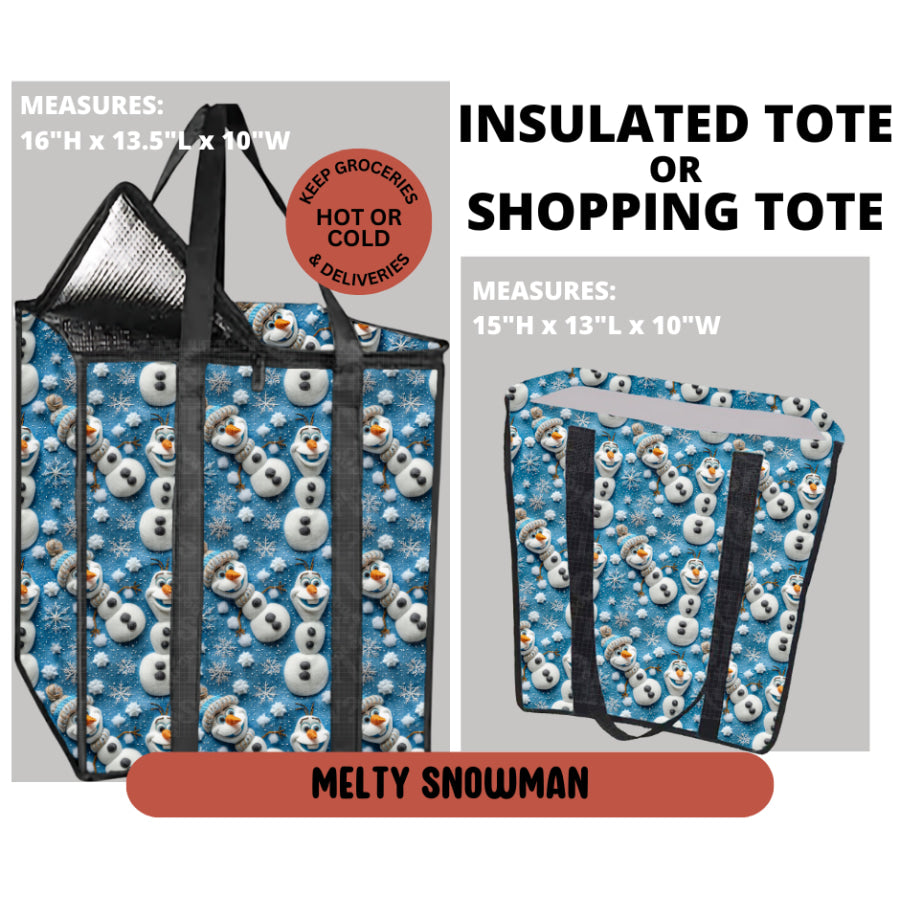 Preorder Custom Shopping Totes Closes 11 Sep ETA early Jan 2026 Insulated Tote