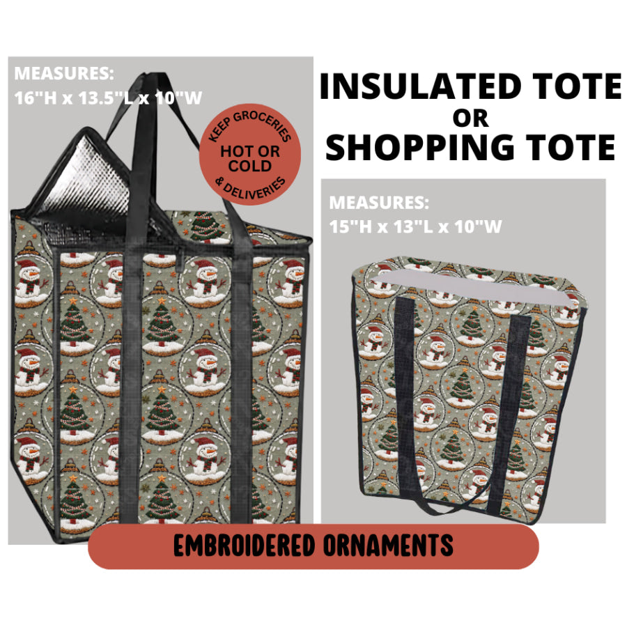 Preorder Custom Shopping Totes Closes 11 Sep ETA early Jan 2026 Insulated Tote