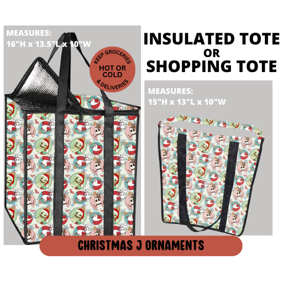 Preorder Custom Shopping Totes Closes 11 Sep ETA early Jan 2026 Insulated Tote