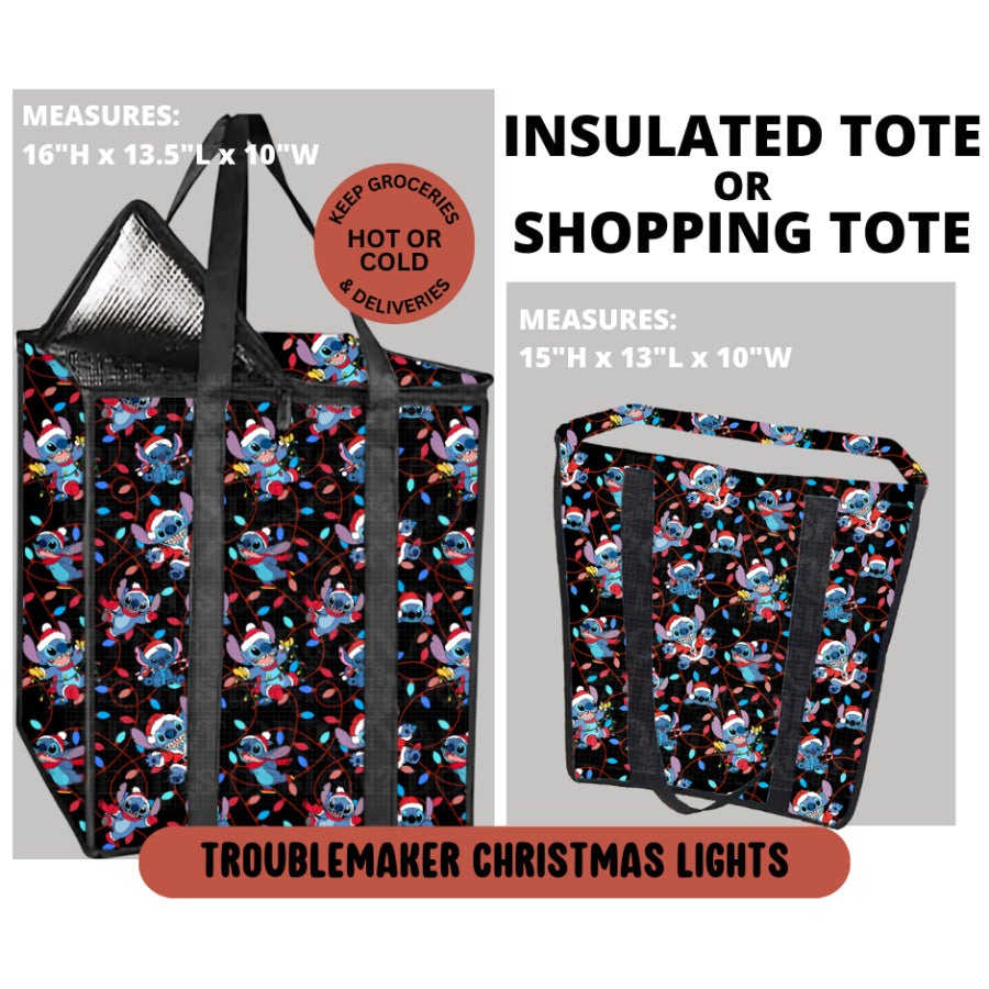 Preorder Custom Shopping Totes Closes 11 Sep ETA early Jan 2026 Insulated Tote
