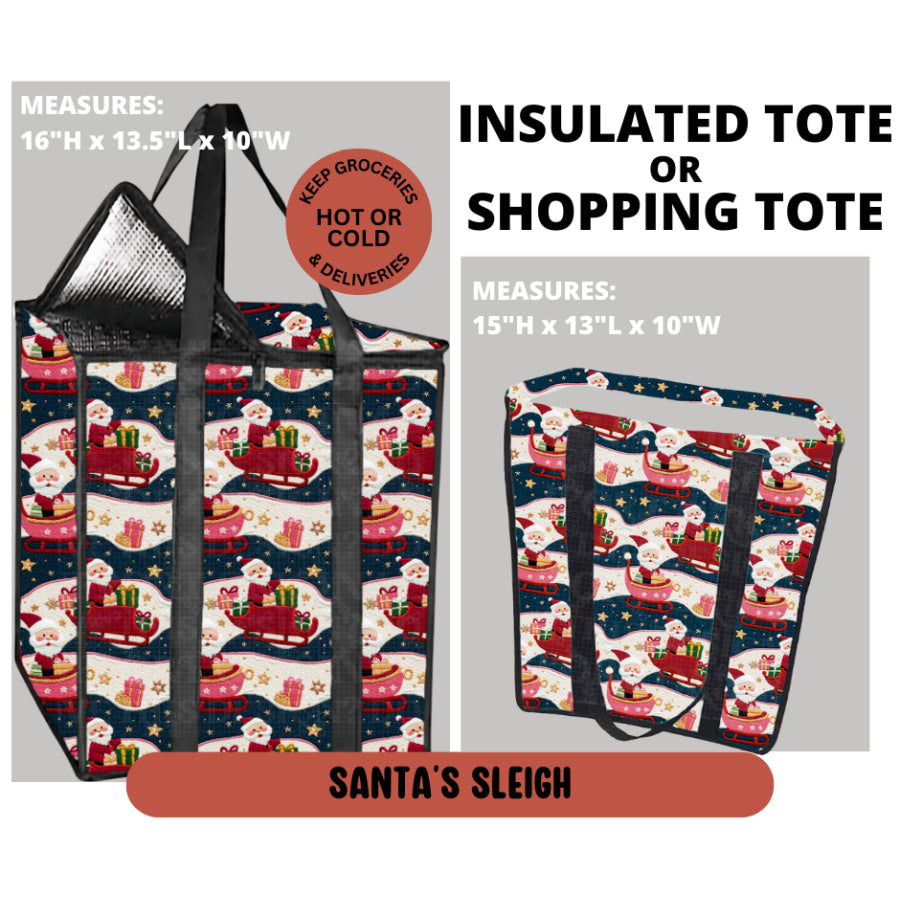 Preorder Custom Shopping Totes Closes 11 Sep ETA early Jan 2026 Insulated Tote