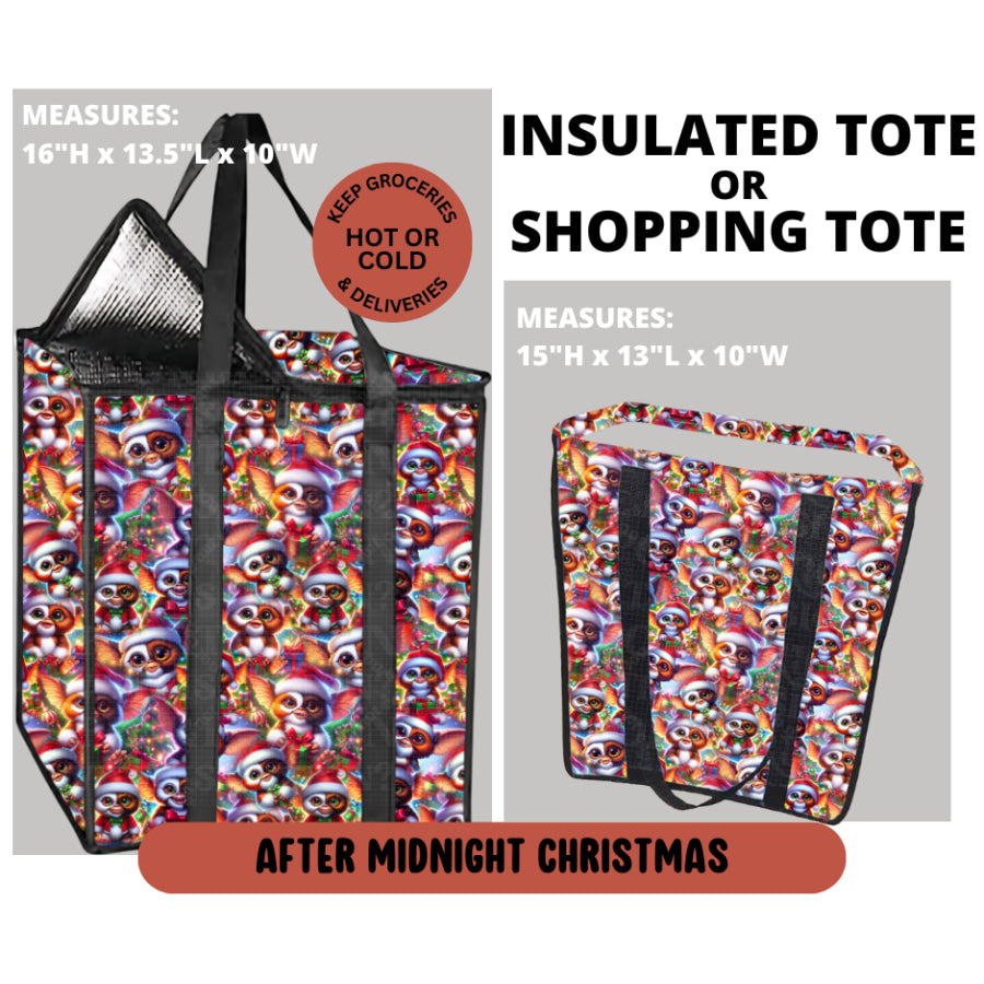 Preorder Custom Shopping Totes Closes 11 Sep ETA early Jan 2026 Insulated Tote